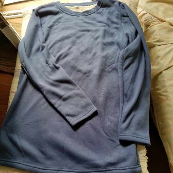 Blue Fleece Sweatshirt - Picture 2 of 8